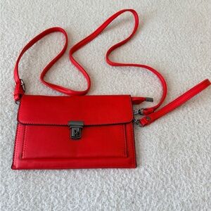 Elegant Red Crossbody Bag